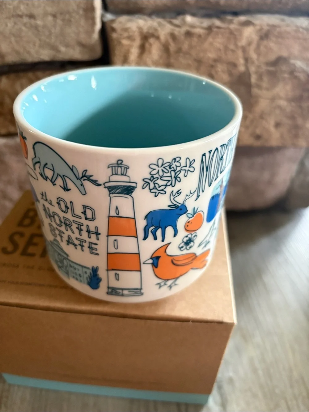 New Starbucks Blue Ridge Mountains, North Carolina collector mug